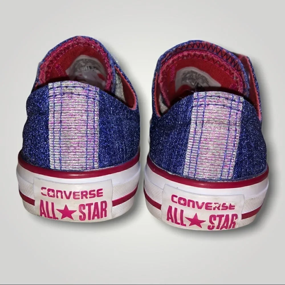 Double Tongue Junior Converse 13 periwinkle